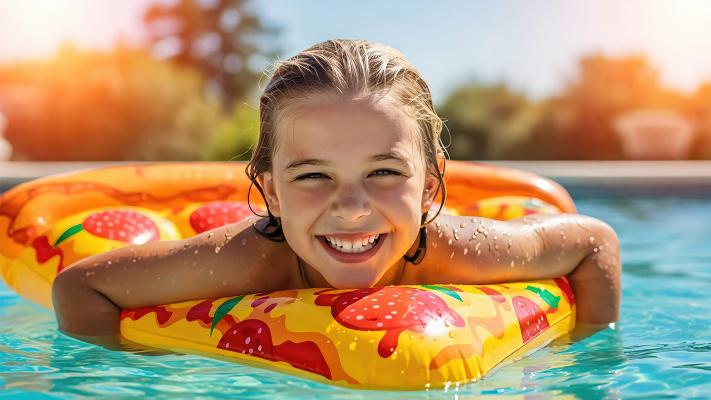 Pizza By The Pool 1